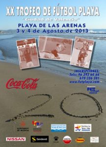 XX Trofeo de Fútbol Playa “Ciudad de Valencia”