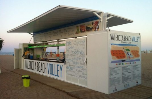 Instalación de Vóley Playa Valencia