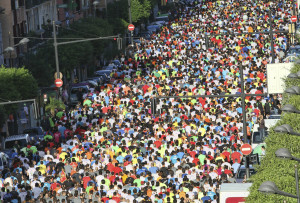 medio maraton valencia, 2013