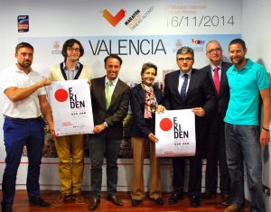Momento de la presentación del Ekiden Valencia