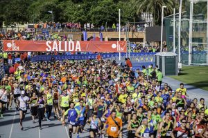 Salida del Ekiden.