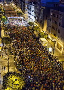 Salida de la 15K Valencia.