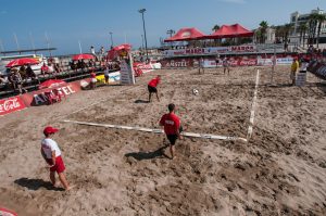 Futvoley en las playas de Valencia