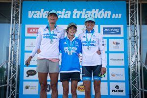 Podium femenino.