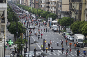 10.000 personas en bici.