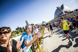 Ambiente en el Maratón.