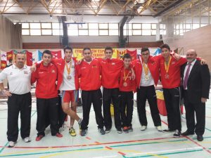 Halterofilia, equipo sub-15 y sub-17