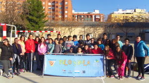 Visita de 'Palo y Bola' a los colegios.