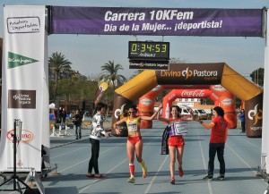 Ganadoras 10K Femenina.