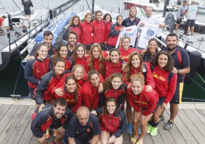 Las Redsticks visitan los barcos de las 52 Super Series