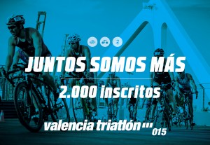 Más de 2.000 inscritos ya en el Valencia Triatlón