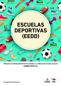Escuelas Deportivas (EEDD) 2015/16