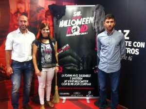 Ana Gómez, Rafael Fernández y Pau Monreal durante la presentación