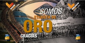 La IAAF concedix a la Marató i a la Mitja Marató València Trinidad Alfonso de 2016 l'Etiqueta Or