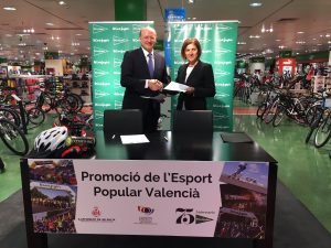 La Fundación Deportiva Municipal y El Corte Inglés refuerzan su colaboración para fomentar el deporte popular