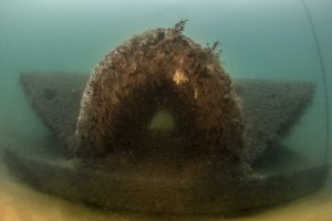 El arrecife artificial fue fondeado hace ya casi dos años con el doble objetivo de regenerar el ecosistema marino de la zona y funcionar como atractivo para el ecoturismo y el turismo deportivo.