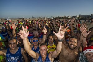 Volta a Peu a la Platja de Valencia, arena para todos