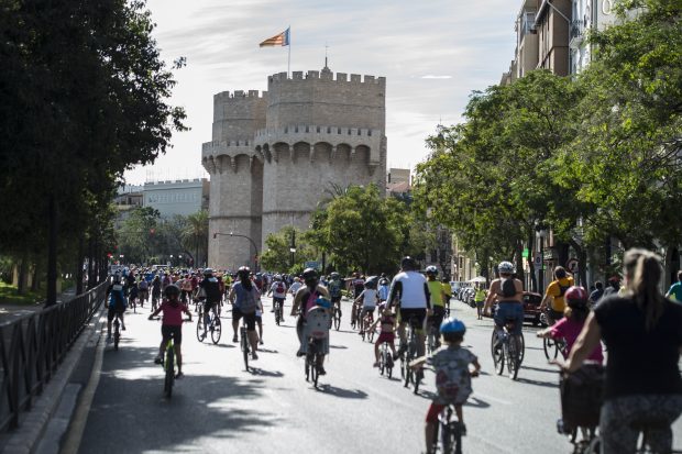 Apuesta por las dos ruedas en el XXI día de la Bicicleta