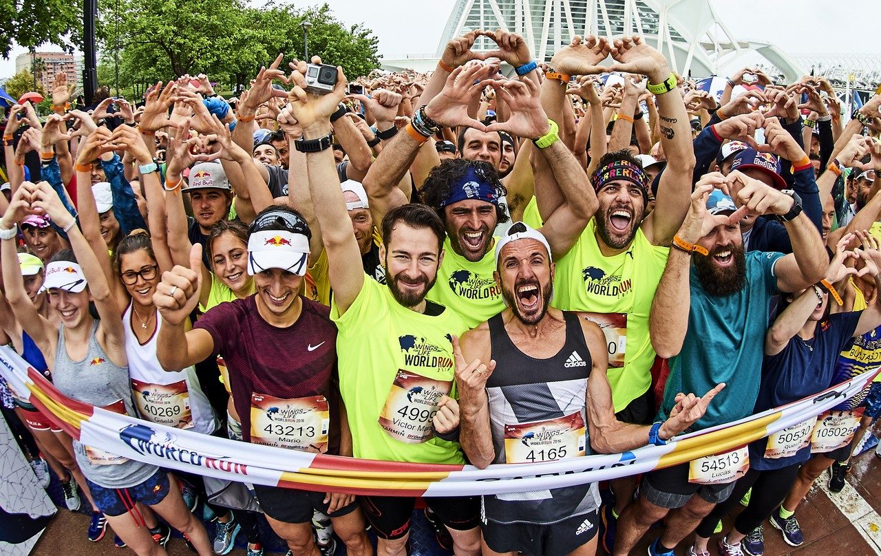 Valencia acoge la edición española de la “Wings for Life World Run 2017”