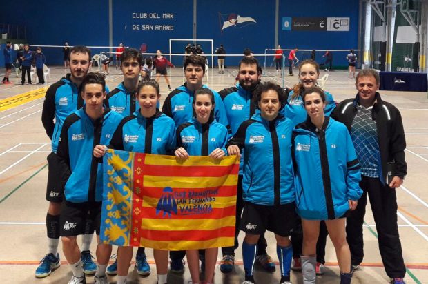 El Club Bádminton San Fernando Valencia asciende a Primera