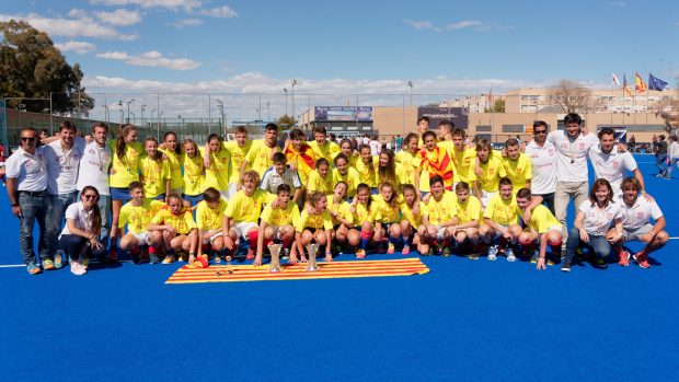 Gran nivel en los Campeonatos de España Sub-16 de hockey celebrados en Valencia
