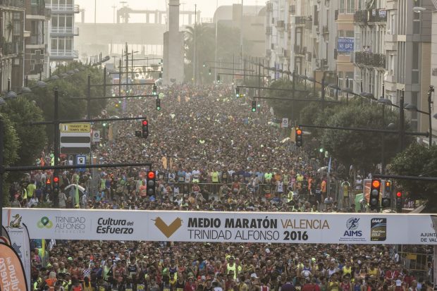 Corre o anima en la Mitja Marató València