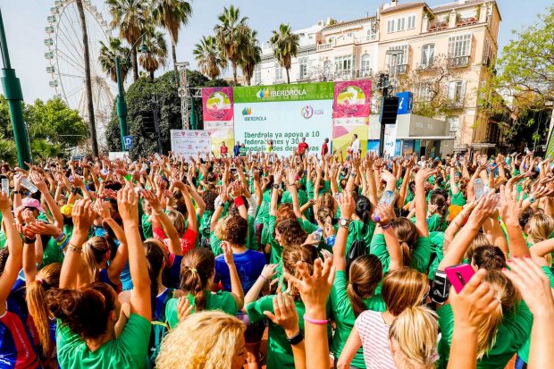 Mujer y deporte se dan cita en la Plaza del Ayuntamiento de Valencia este fin de semana