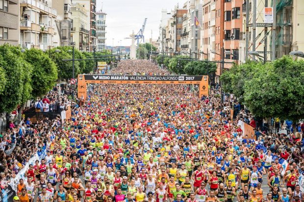 La Mitja Marató de València supera els seus rècords