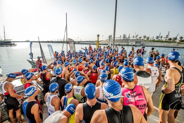 La Copa de Europa del Triatlón se celebra este fin de semana en La Marina de Valencia