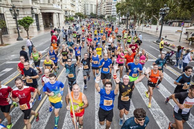 Maratón Valencia, la prueba de larga distancia española con más corredores en meta