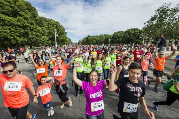 La Volta a Peu València Caixa Popular congregó en 2019 a más de 10.000 corredores