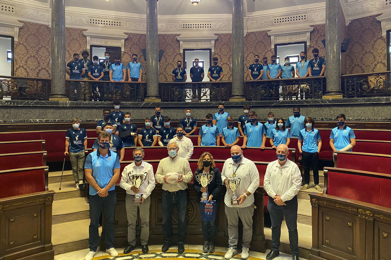 El consistorio ha abierto sus puertas a los conjuntos Sub 16 y Sub 18, vigentes Campeones de España, así como a la selección Sub 14, que se alzó con la segunda posición.