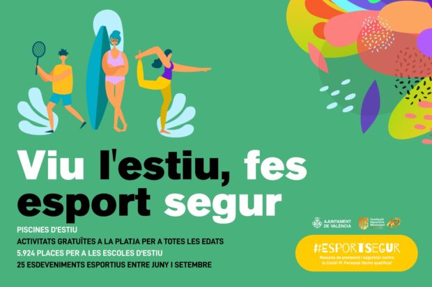 Descargar el dossier completo de “Viu l’esport, fes esport segur”, con toda la información del plan de temporada de verano