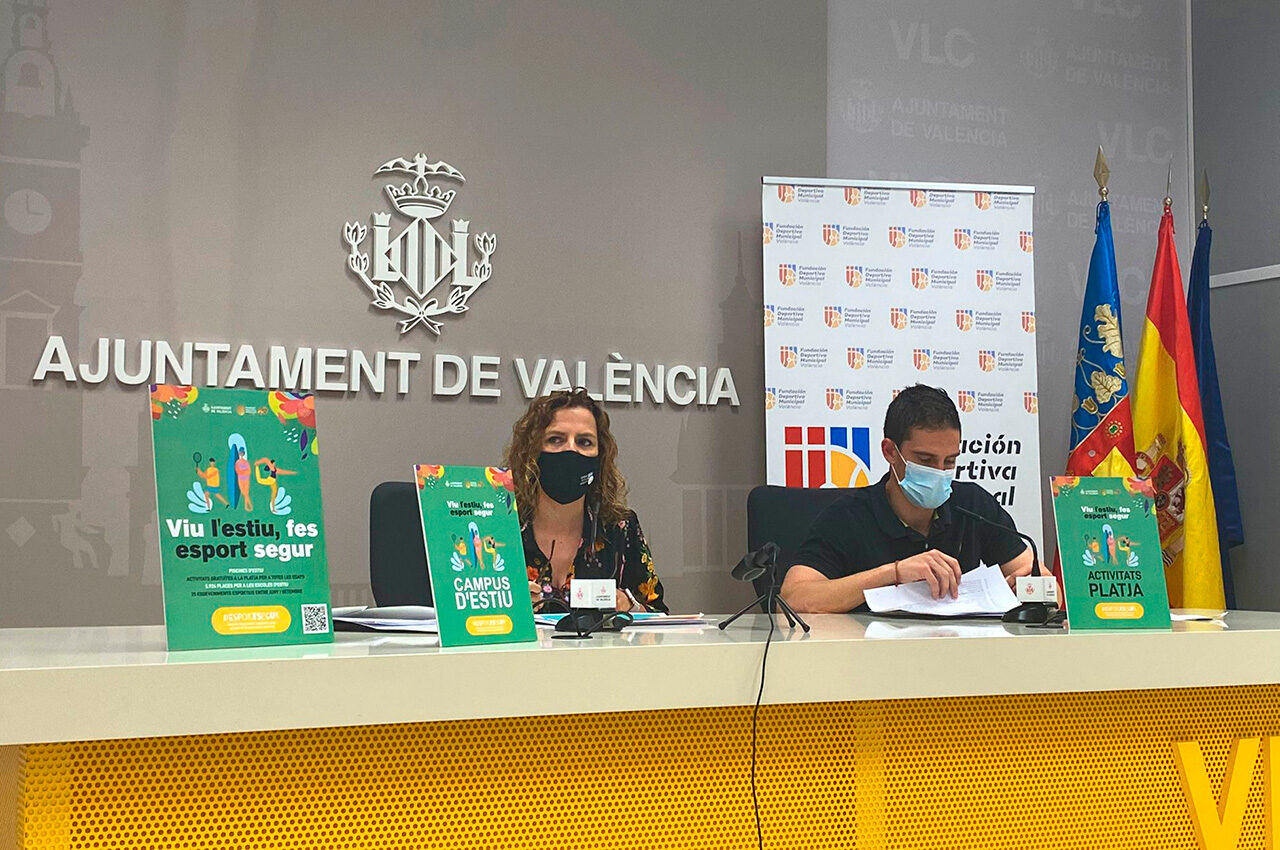 La Fundación Deportiva Municipal presenta “Viu l’esport, fes esport segur”, el plan de temporada de verano