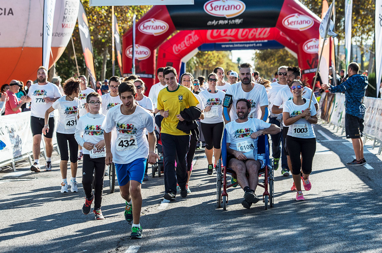 Deporte para todas y todos en la II Volta a Peu i Marxa a Peu per la Discapacitat Ciutat de València. El periodo de inscripción a la prueba popular estará abierto hasta el jueves 4 de noviembre