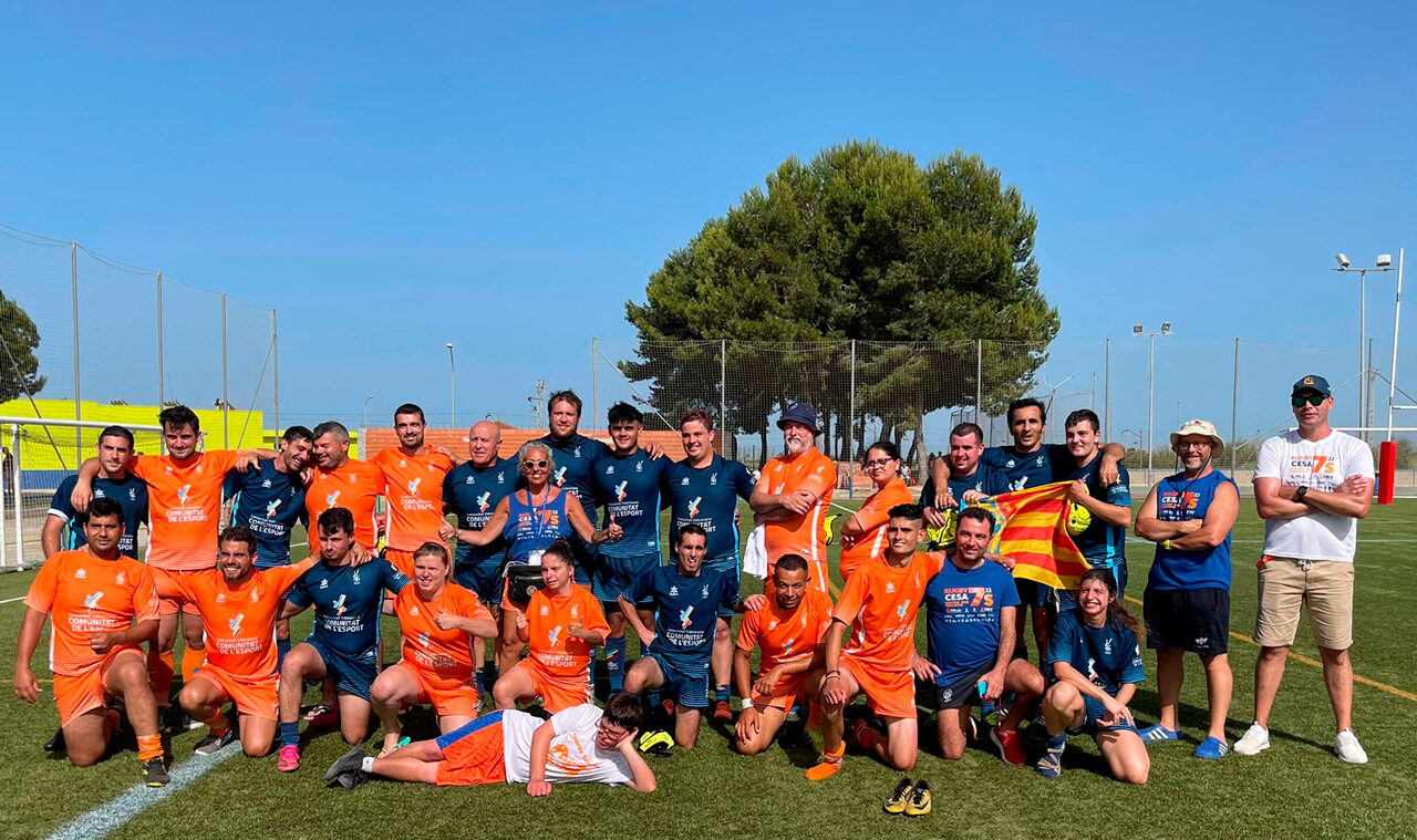 La Selección Valenciana de rugby inclusivo, Campeones de España en un inolvidable fin de semana