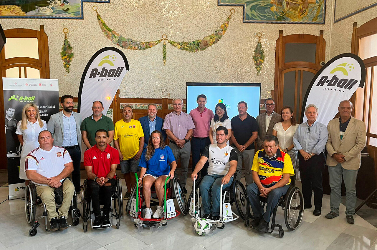 El fútbol en silla de ruedas se da cita en València con el I Trofeo “Ciudad de València” de A-Ball