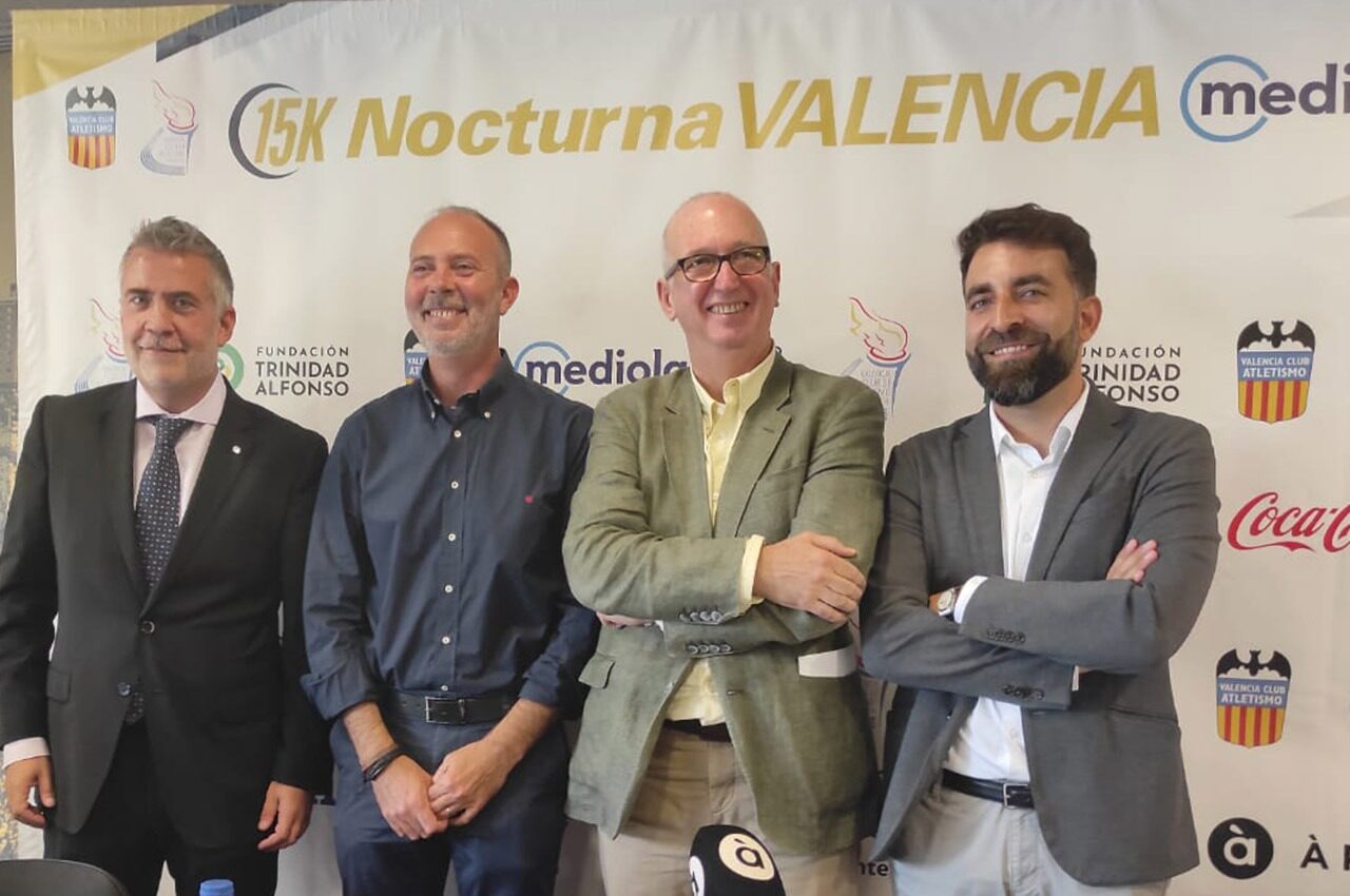 València corre a la luz de la luna con la 15K Nocturna València Banco Mediolanum