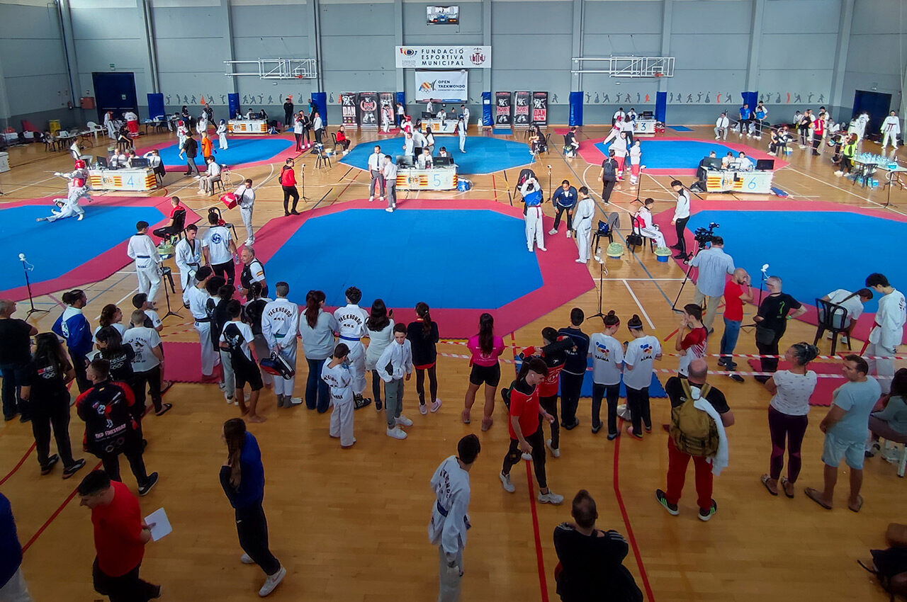 L'Open de Taekwondo CV conclou amb més de 1.000 participants en la seua X Edició