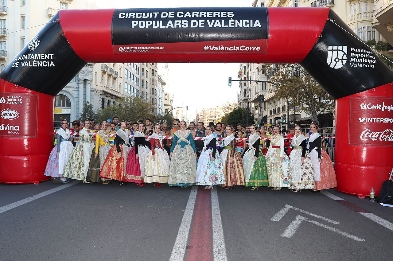 Esta prueba se ha realizado con la colaboración Junta Central Fallera.