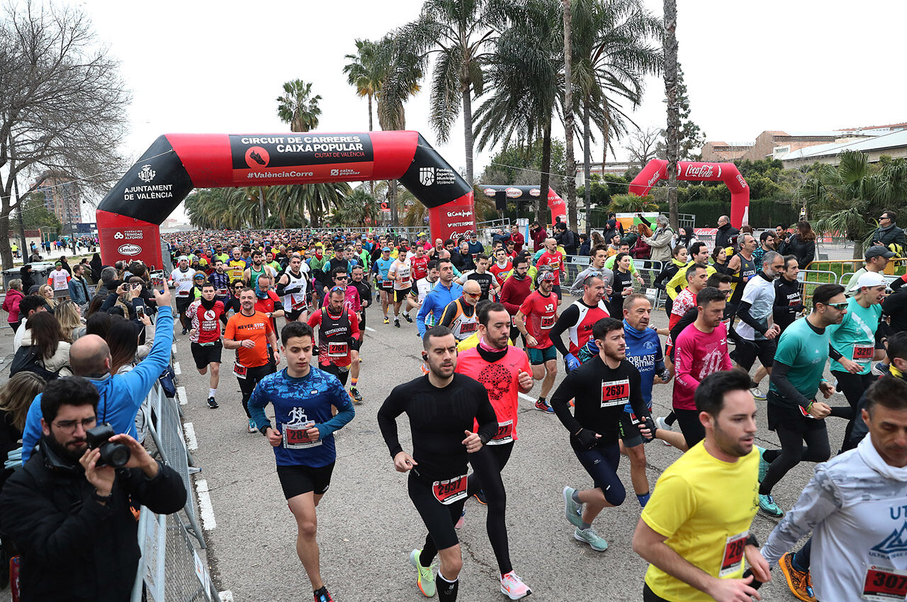 Es la primera de las cuatro 5K homologadas del Circuito de Carreras Caixa Popular