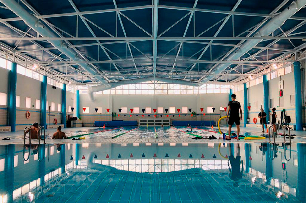 Finalizan las obras de la Piscina cubierta de Font de Sant Lluís 