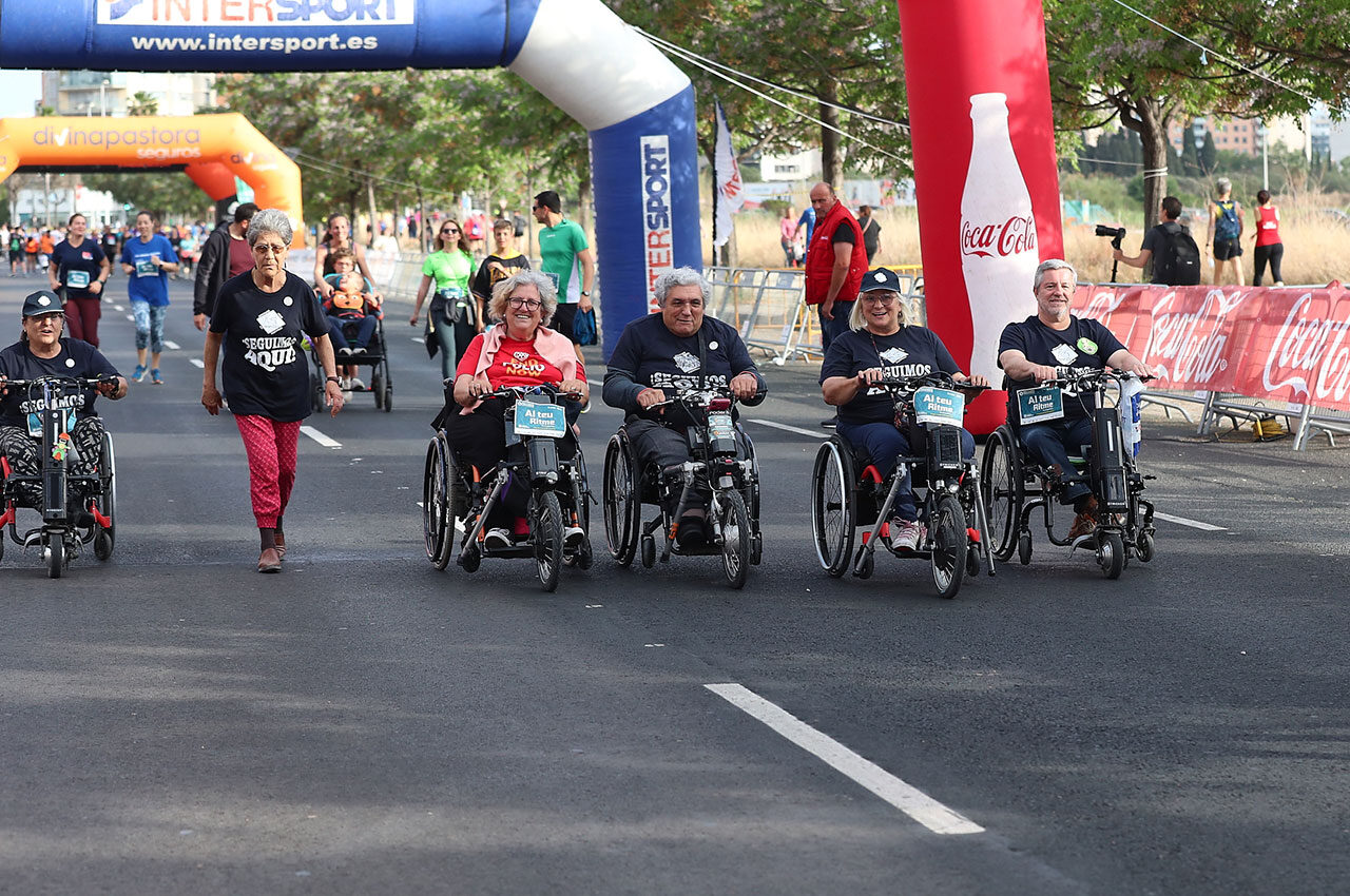 Esta carrera ha sido una de las más inclusiva del Circuito de Carreras Caixa Popular con la participación multitudinaria de asociaciones como Aspaym o deportistas de la Federación de Deportes Adaptados de la Comunitat Valenciana, entre muchas otras