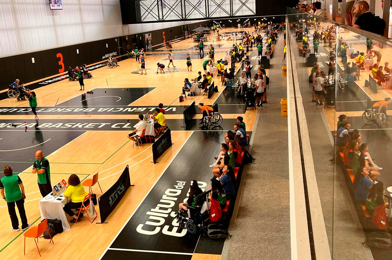 L’Alqueria del Basket va acollir l'1 i 2 de juliol aquest campionat que va reunir els 44 millors esportistes de Boccia