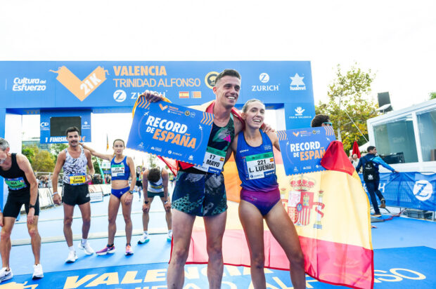 La capital del Túria va ser testimoni de quatre nous rècords d'Espanya en la Mitjana Marató Trinitat Alfons Zurich i la Marató València Trinitat Alfons.