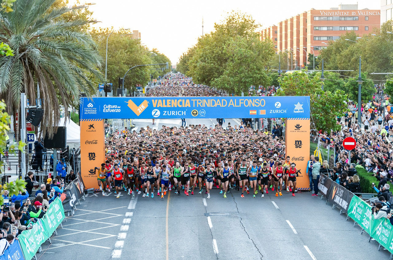 Medio Maratón y Maratón Valencia Trinidad Alfonso seleccionan las entidades solidarias de las carreras de 2024