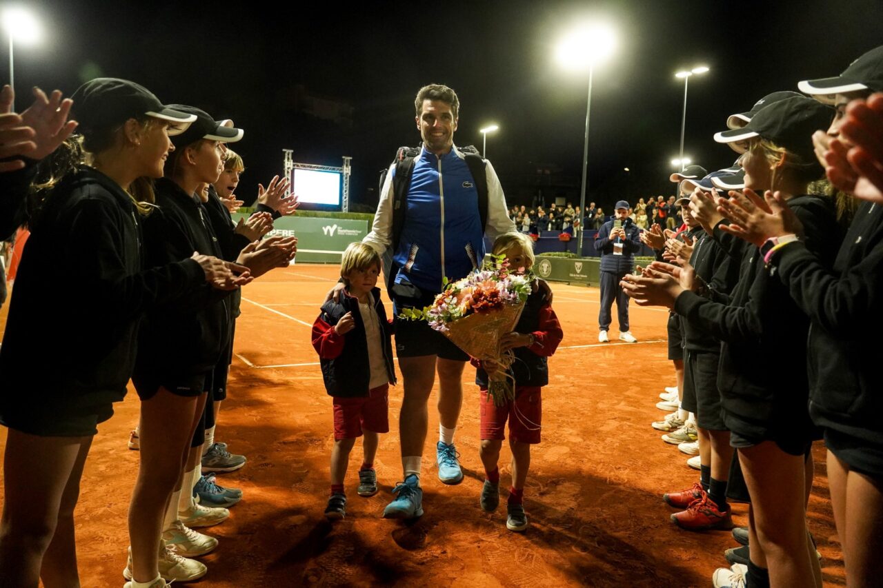 La Copa Faulcombridge vive la retirada profesional del tenista Pablo Ándujar