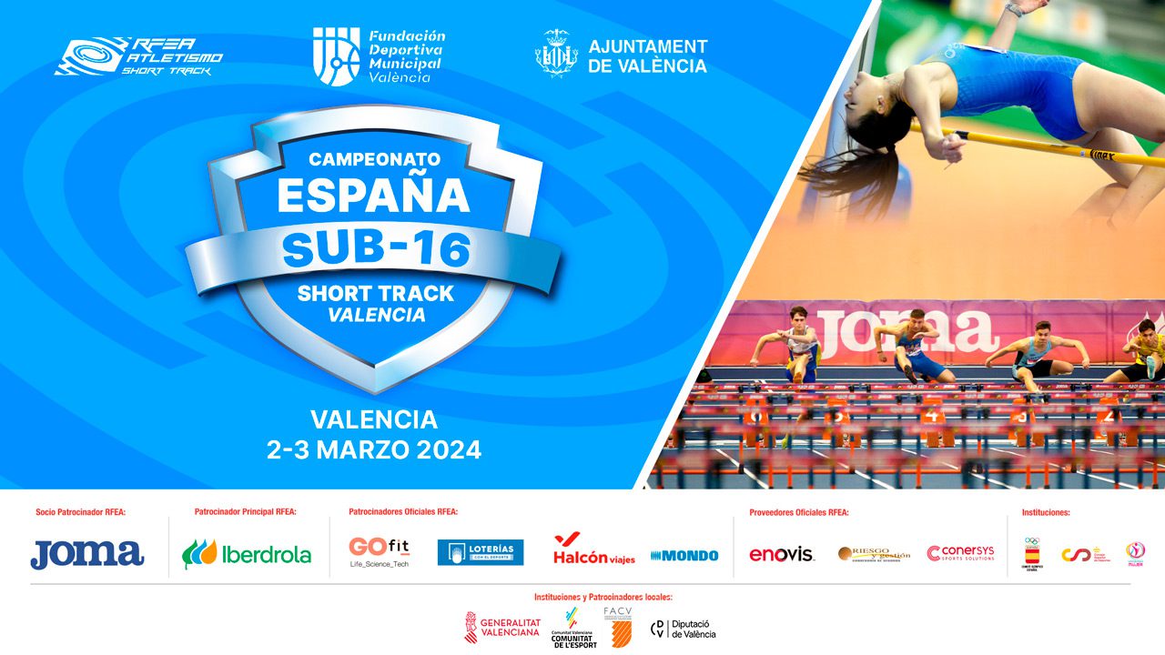 Valencia acoge la fiesta del Nacional Sub16 Short Track
