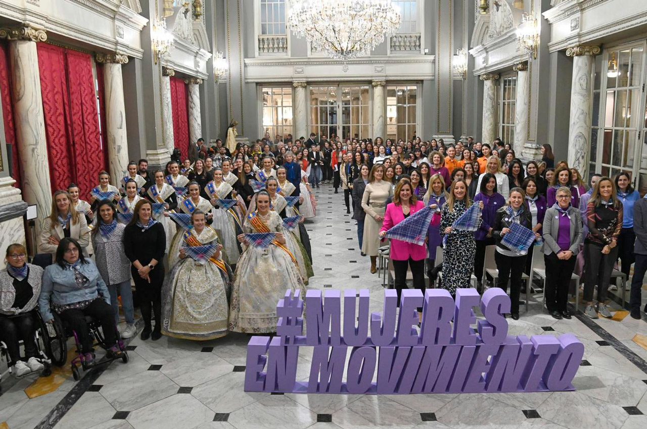 València celebra el 8M, Dia Internacional de les Dones, amb la inauguració de l'I Fòrum Dona i Esport 2024
