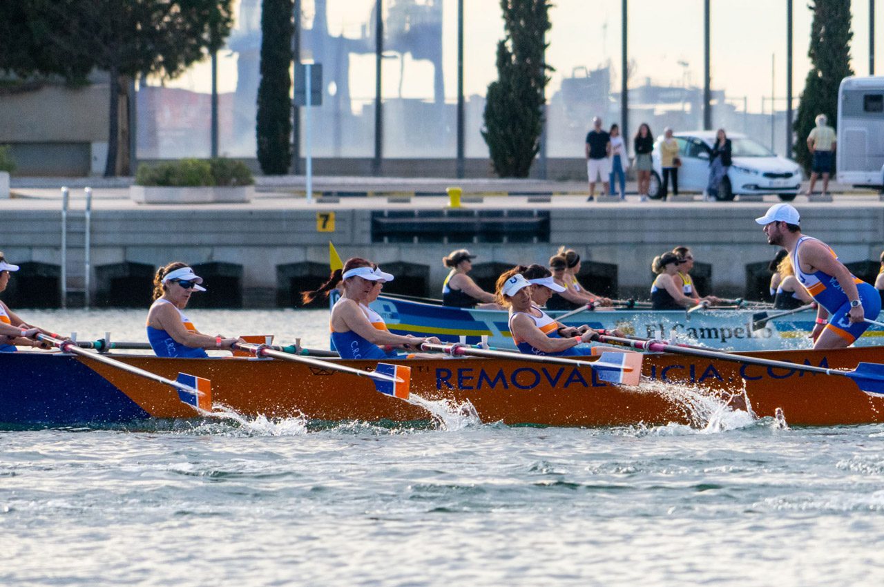 La V Regata Ciutat de València porta el rem de màxim nivell a la ciutat